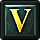 Карточка с буквой V